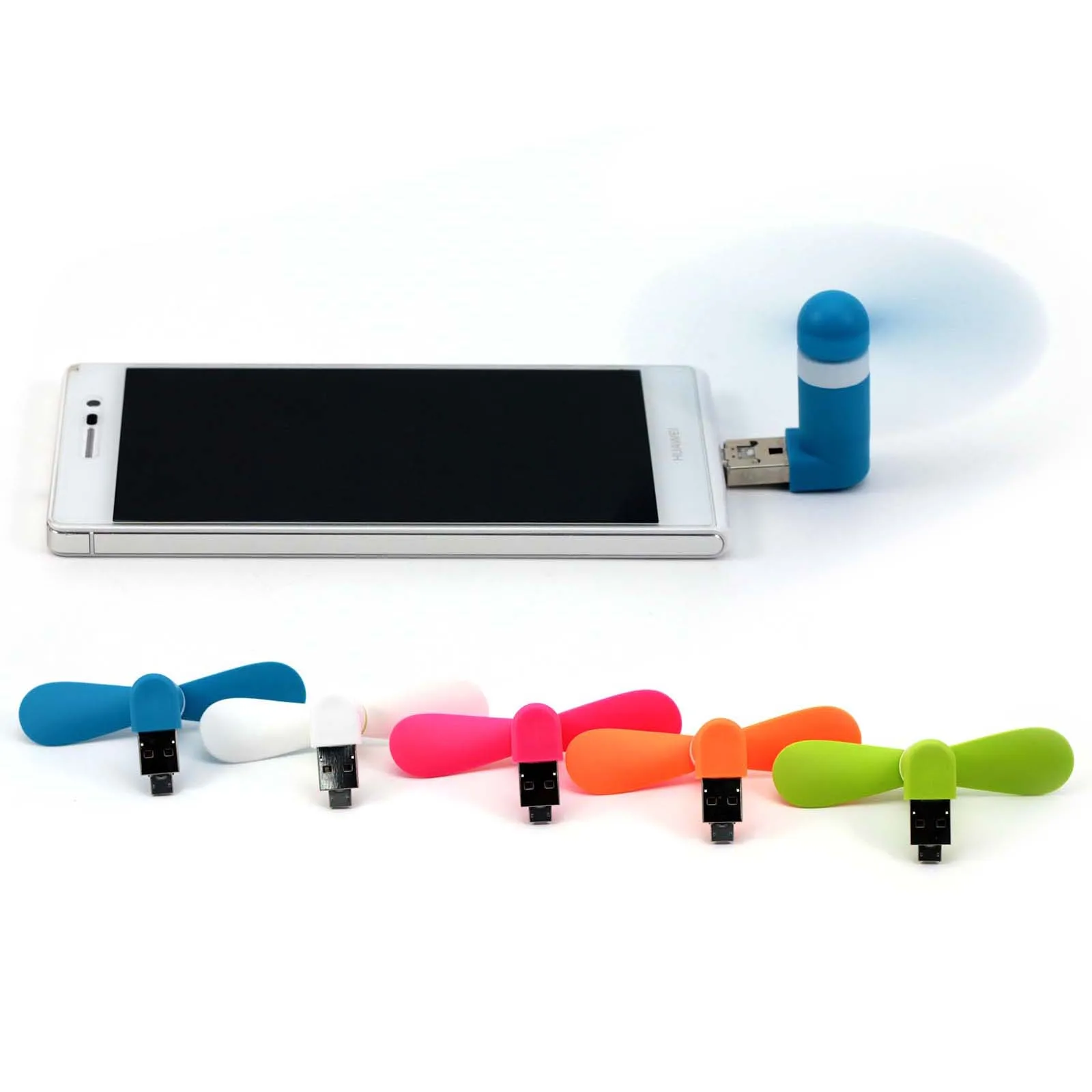 5 color Mini Micro USB Electric Fan Chic Phone Cooling For Android