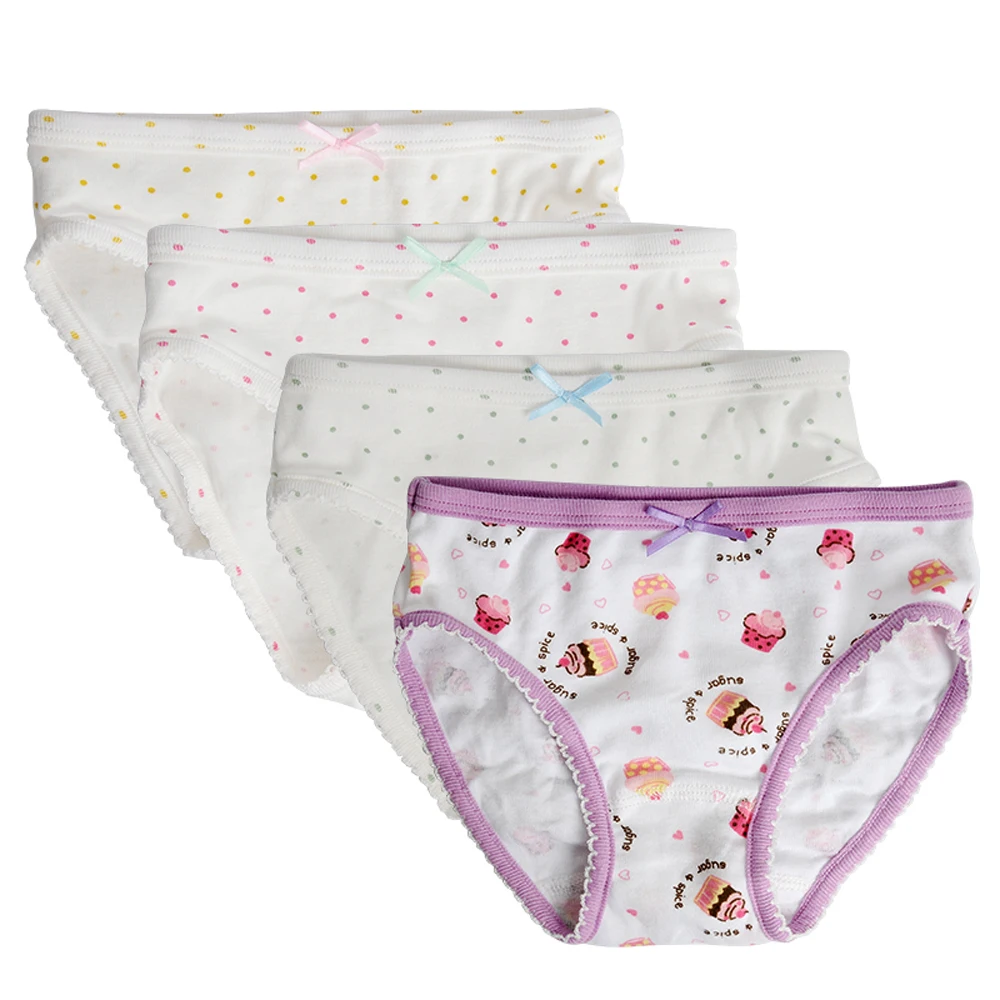 Closecret Kids Series Comfy Cotton Baby Underwear Little Girls
