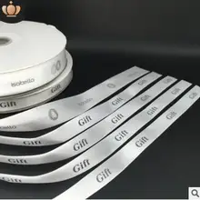 Сатиновый с индивидуальным принтом кружевная лента, Рождественский ремень, 1,5 см ширина 5000 ярдов/Лот почтой для цветов или тортов