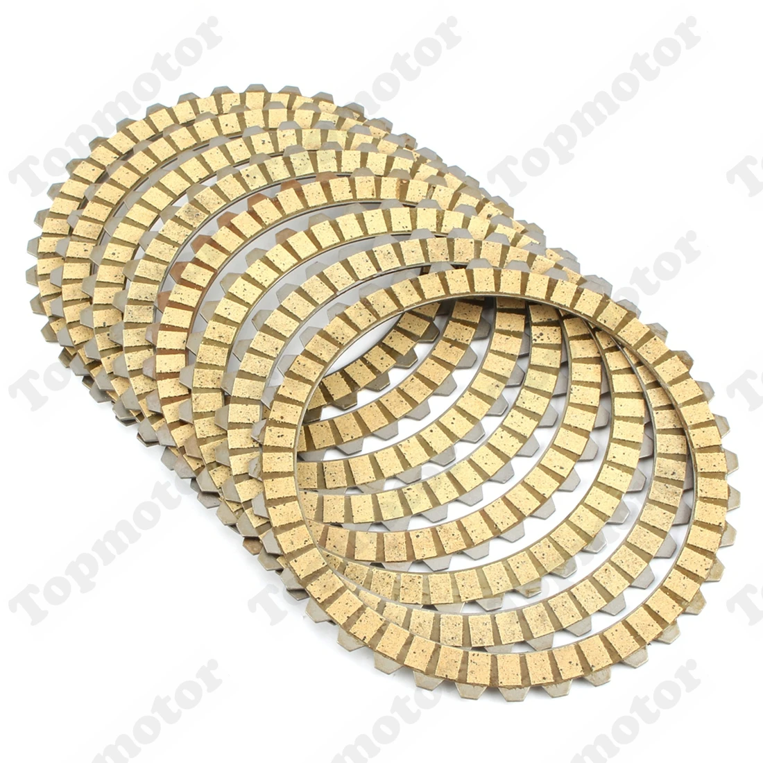 

UNDEFINED 8 Pcs Motorcycle Brake Clutch Friction Plate Kits Universal For Harley Touring Sportster XL883 XL1200 FLHT FXRS