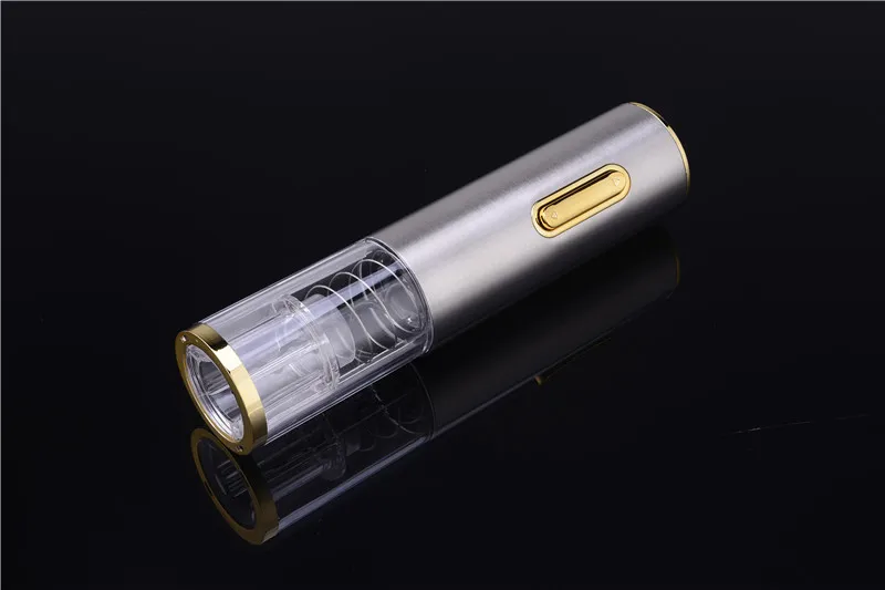 

High Quality Mini Stainless Steel Electric Wine Bottle Opener Automatic Corkscrew Charging Cork Pull Out With Foil Cutter