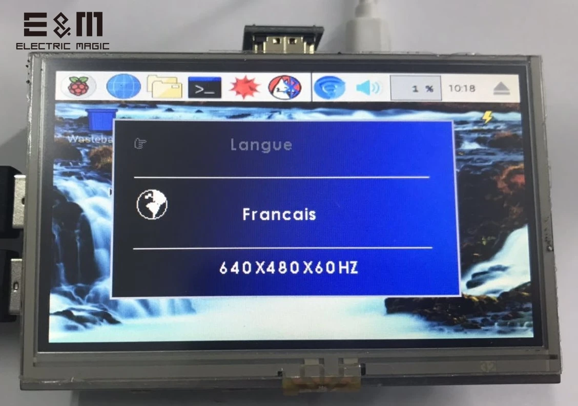 ЖК монитор диагональю 4 3 дюйма с поддержкой интерфейса HDMI 60 Гц HD экран USB 5 В для