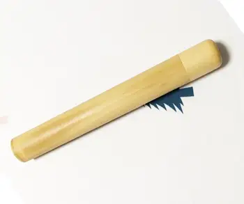 

Natural Bamboo Tube For Stainless Steel Straw Travel Trip Toothbrush Stroage Box Barrel 23cm Wholesale SN1846