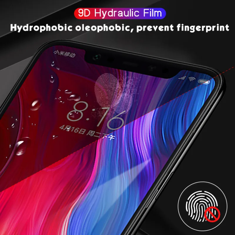 Гидрогелевая пленка для защиты экрана для Xiaomi mi 9 Lite 8 mi 9 mi 8 SE mi A2 6 mi x 3 Play mi 6 mi 6X Pocophone F1 полное покрытие не стекло