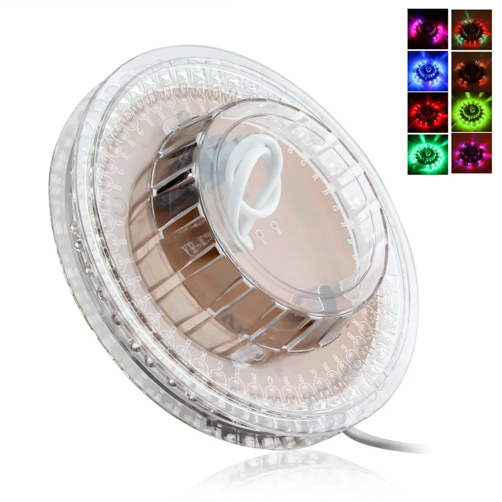 

High Quality Voice-activated RGB Lighting with 48 LEDs Transparent for Stage Lighing / Bar / Performance / Party / DJ / Concert