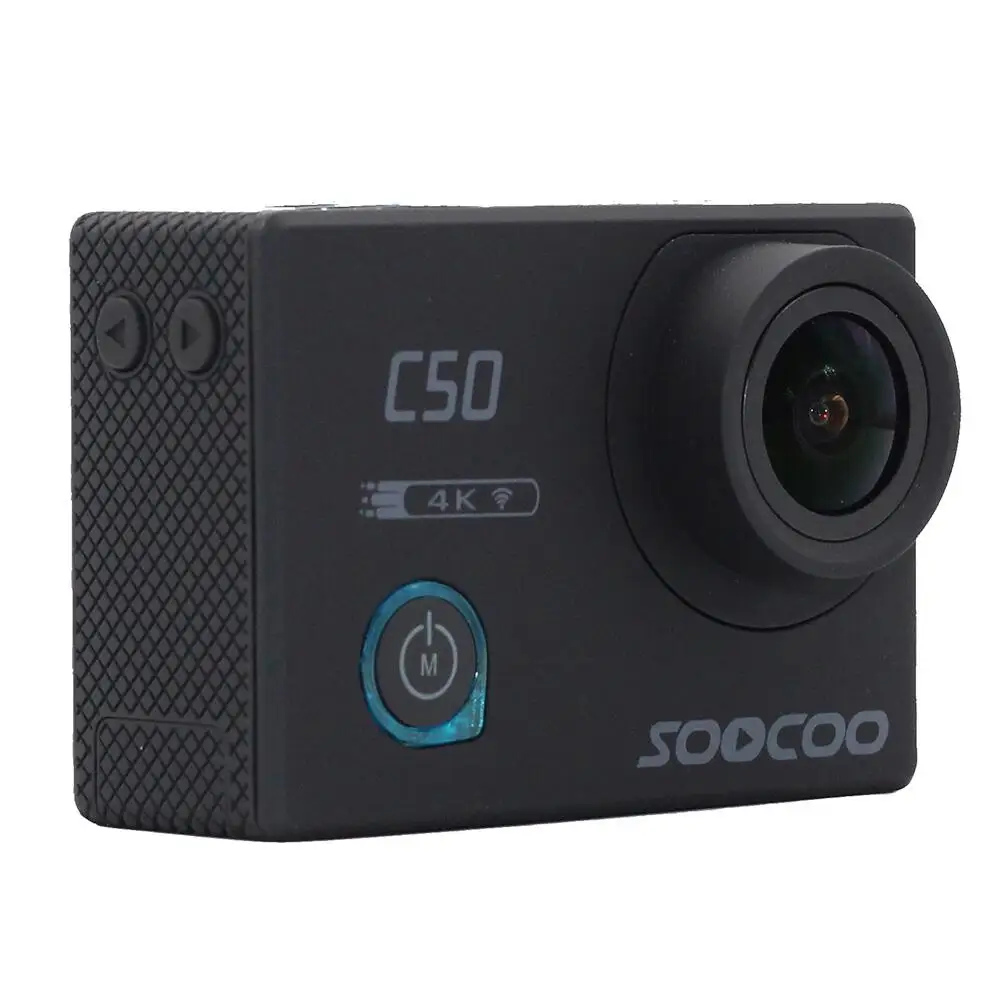 

SOOCOO C50 Sports Action Camera Wifi 4K Gyro Adjustable Viewing angles 12MP NTK96660 30M Waterproof Sport DV