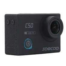 SOOCOO C50 Sports Action Camera Wifi 4K Gyro Adjustable Viewing angles 12MP NTK96660 30M Waterproof Sport DV