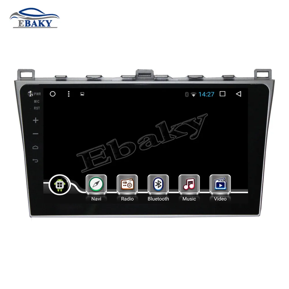 Excellent NaviTopia 9inch 1GB/2GB RAM Quad Core/Octa Core Android 7.1/8.1 Car DVD Radio for Mazda Core-wing 2010 with GPS/wifi/map 3