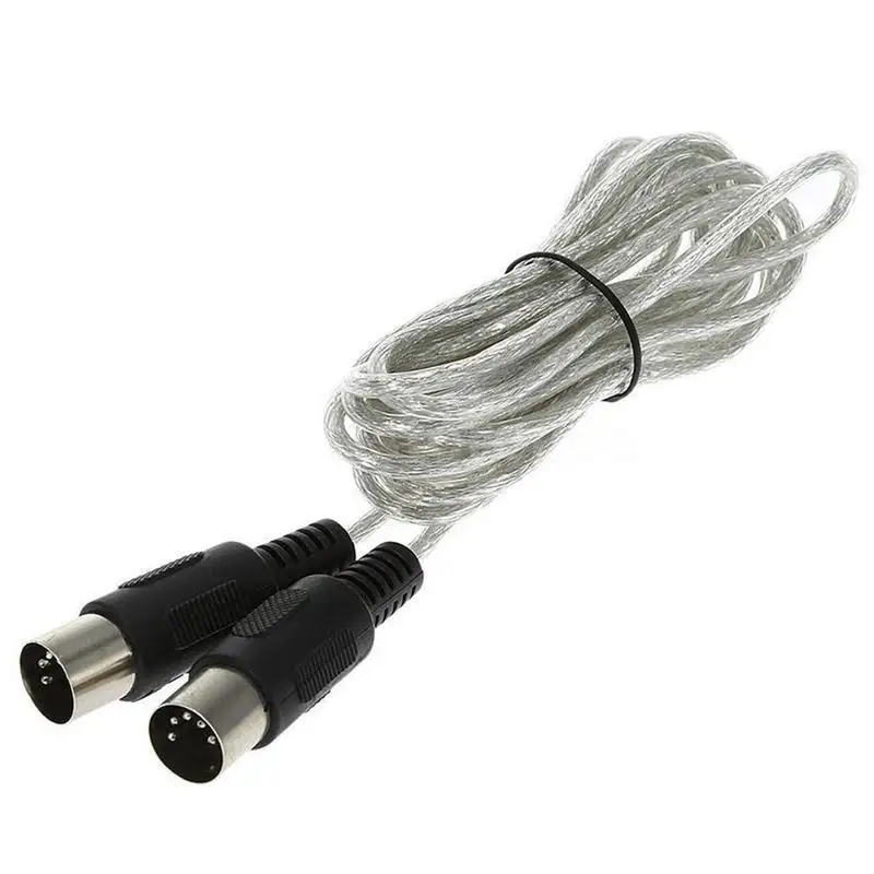 

3M/10ft MIDI Extension Cable Electric Instruments Guitar Piano Keyboard MIDI Cable Male To Male 5 Pin Plug Connector Synthesizer