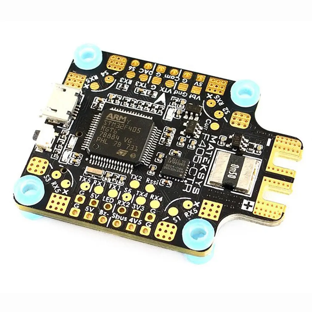 

BetaFlight F405-CTR Flight Controller with PDB OSD 5V/2A BEC Current Sensor for RC FPV Drone Racing Quadcopter Model Spare Parts