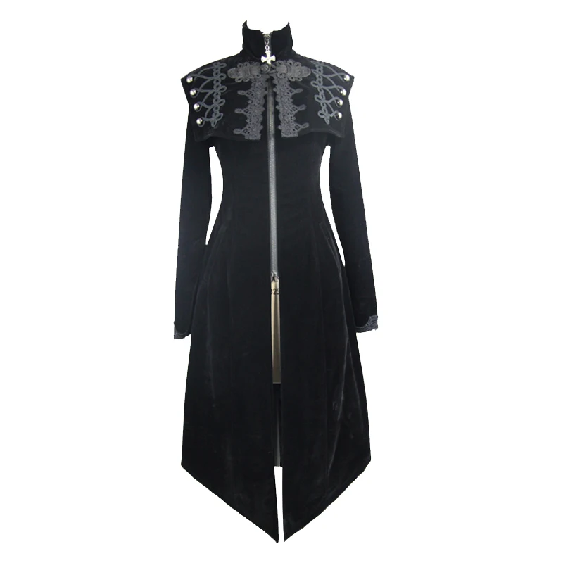 Palace Gilet 2018 Manteaux red Automne Black Vintage Femmes Gothique Sans Arrivée Manteau Nouvelle Court Hiver Manches Rouge Long Noir ZqrZ1O