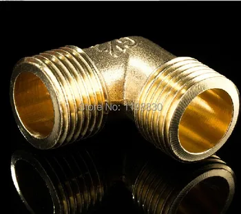 

Free shipping copper elbow fittings 1/4"-1/4" , pipe fittings connector
