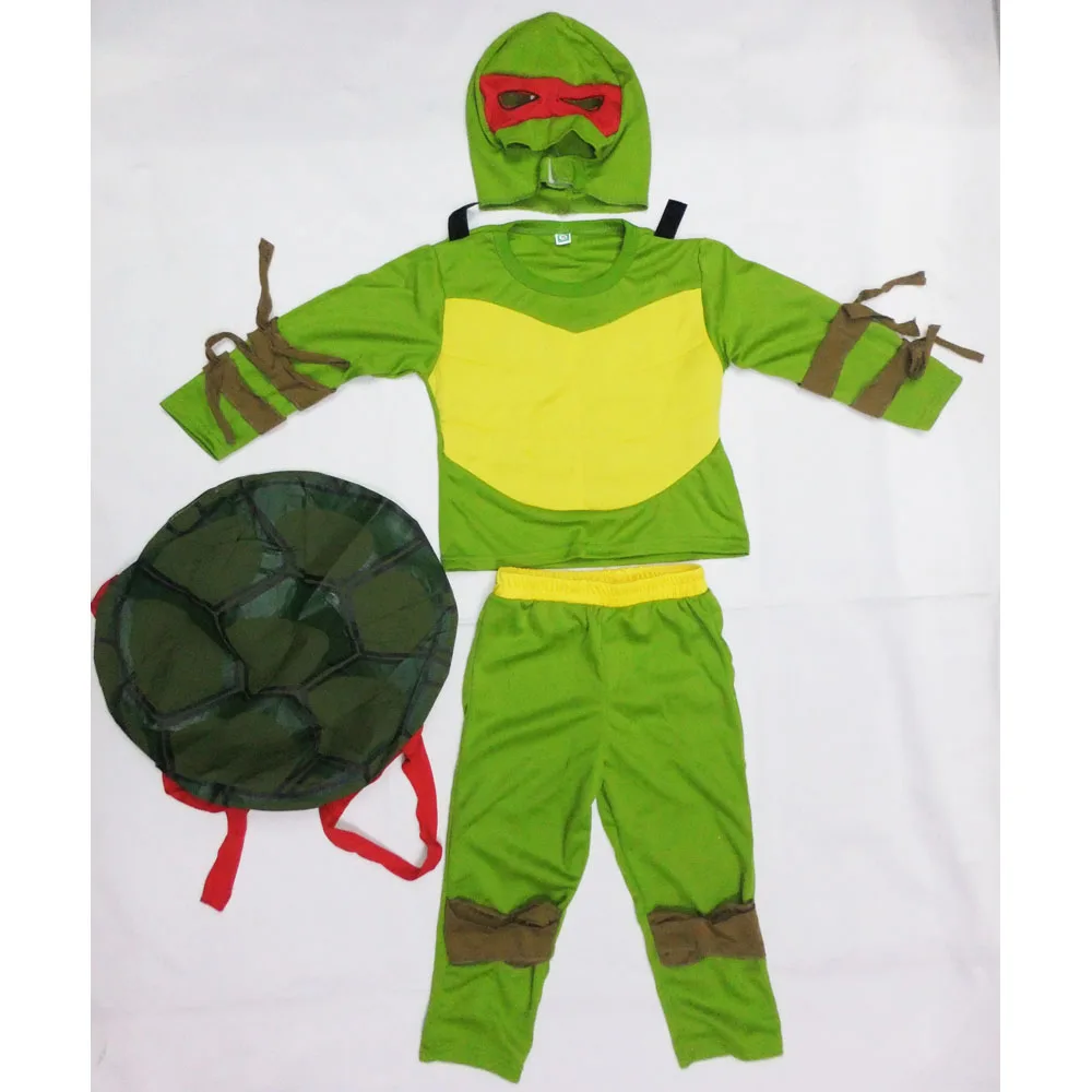 Детский зеленый костюм Leo/Ninja Muscle Ranger Ben The Incredibles, костюм на Хэллоуин для мальчиков, вечерние костюмы для косплея, комплект одежды