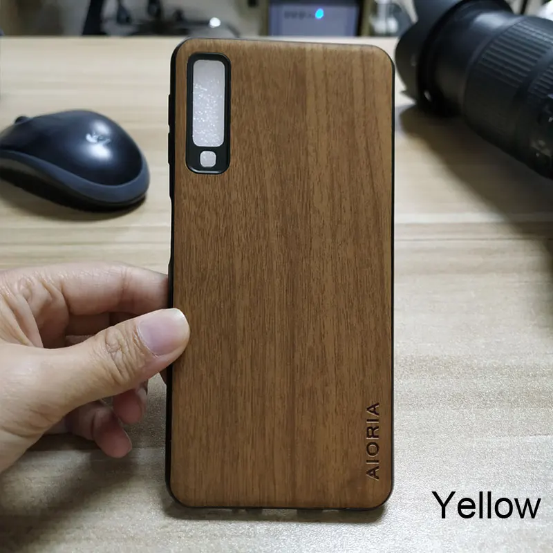 Чехол с деревянным рисунком для Samsung Galaxy A7 2018 чехлы samsung A750|Бамперы| |
