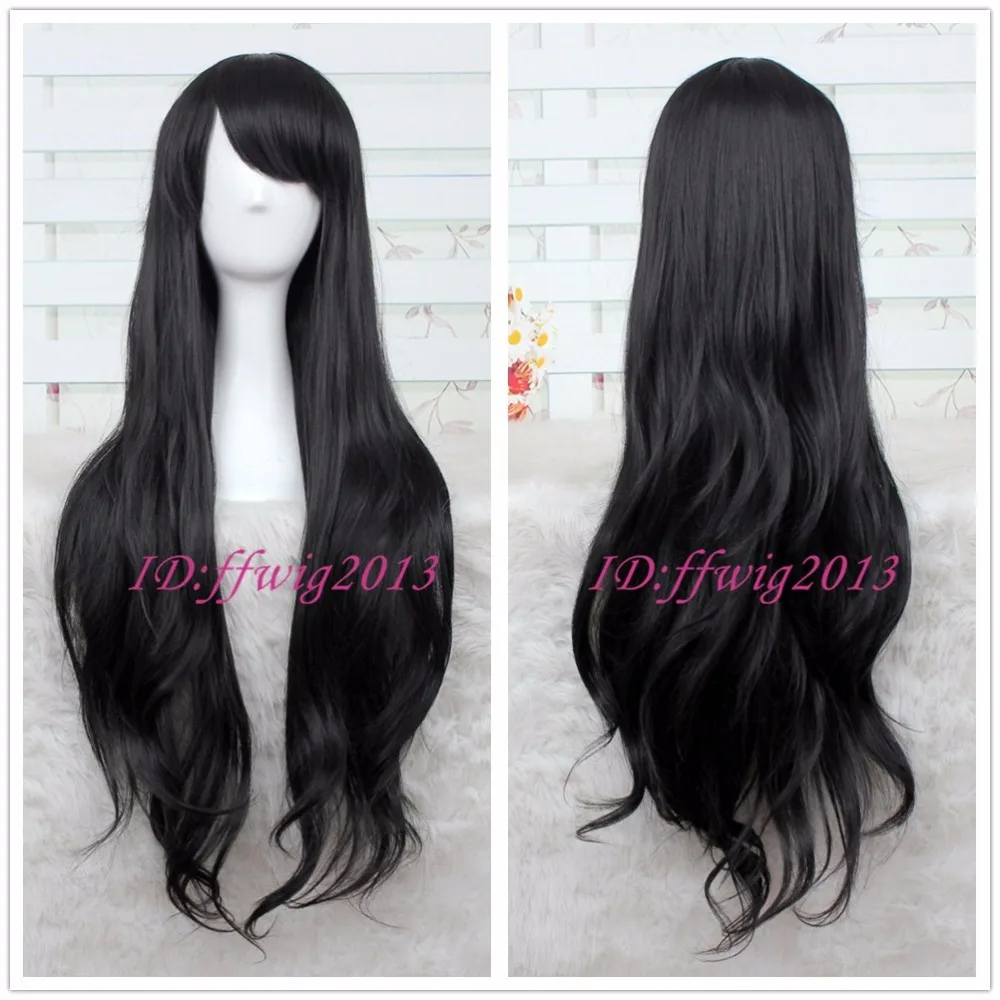 Free shipping Adventure time Marceline the Vampire Queen long Black