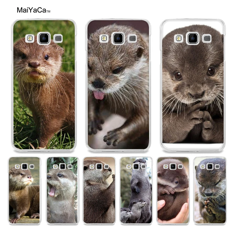 Maiyaca Animal Mignon Bebe Loutre Luxe Hybride Etui De Telephone Pour Samsung A3 A5 A8 Note4 Note5 Aliexpress