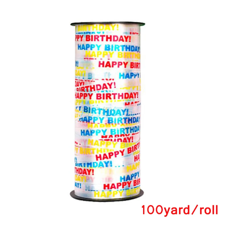 Воздушный шар, колонна-подставка, наборы, воздушные шары, стенд АРКА, основание, полюс, насос, Свадебный декор, globos, день рождения, вечеринка, украшения, Детский баллон, комплект - Цвет: 100yards ribbon