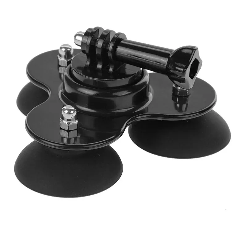Car Window Suction Cup Holder Low Angle Secure Vehicle Mount for GoPro Hero 3+ Hero 4 3 2 1 Xiaomi Yi SJ7000 SJ4000 SJ5000 (2)