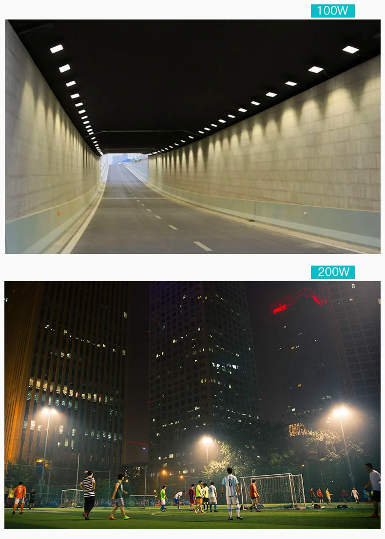 Sdhouseware GTG21 Светодиодный прожектор 100 W Открытый лампы освещения шоссе 50 W завод лампы инженерно-строительный освещение туннеля