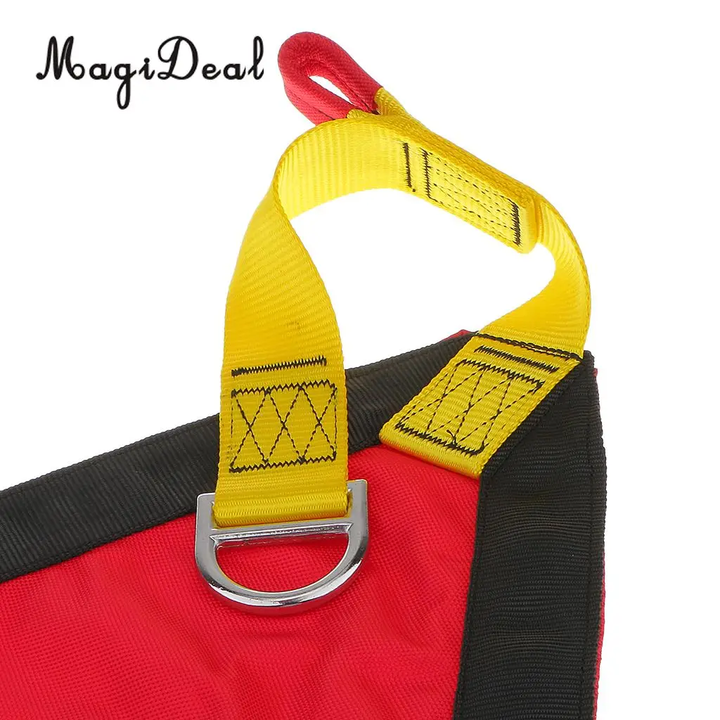 MagiDeal 1Pc Polyester Rock Climbing Rescue Belt Triangle Evacuation Harness Evacuate Patient for Chair Lift Gondola Application
