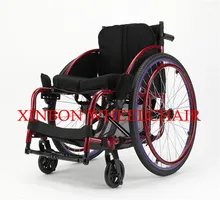 2018 new style foldable manual sport wheelchair for disabled