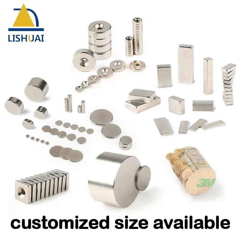 

(Customized Sizes Available) Strong Round Neodymium Magnet Powerful Permanent Magnet Block Circular Mini Disc