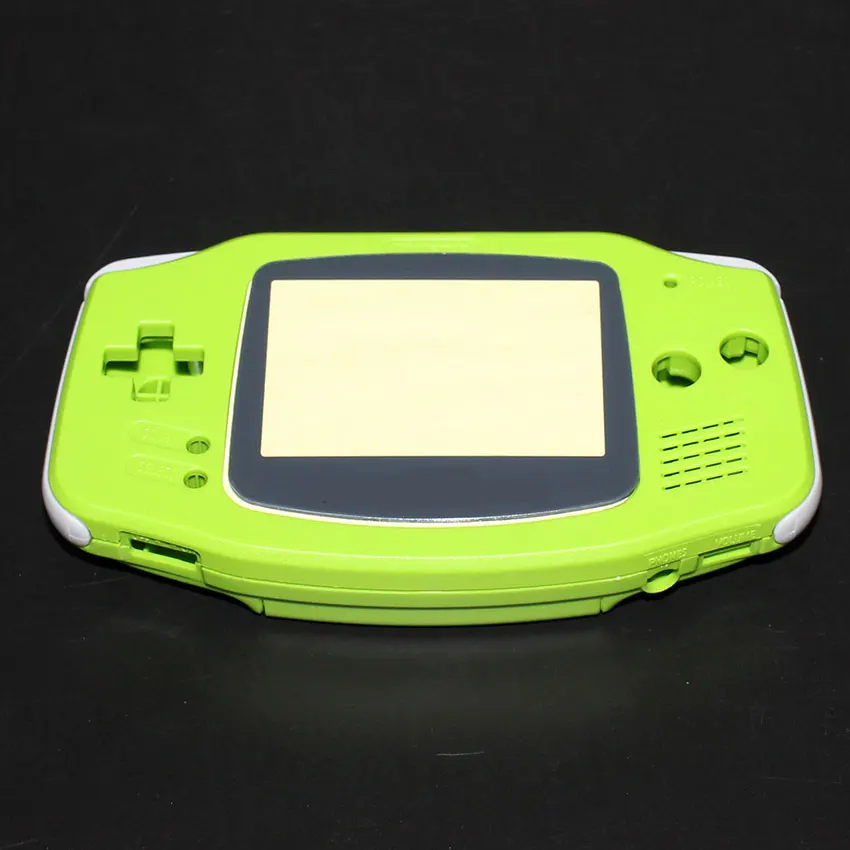 ChengHaoRan для Gameboy Advance Shell Полный корпус чехол для nintendo GBA Корпус чехол консоль кнопки отвертка - Цвет: Green