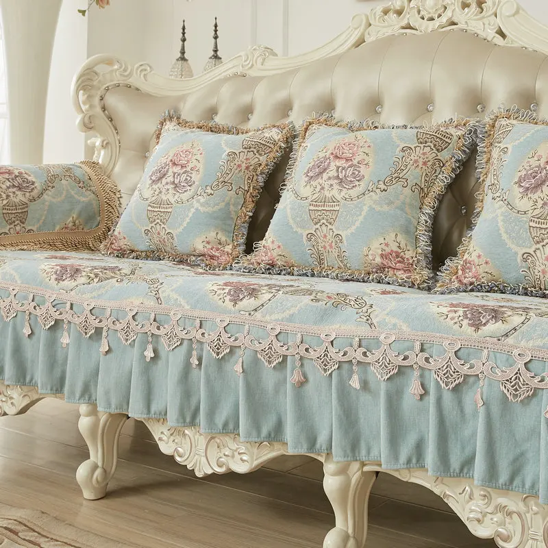 Sofa covers for living room European Style Sectional Sofa towel Slip Resistant Slipcover Seat Couch Cover Sofa covers for living room European Style Sectional Sofa towel Slip Resistant Slipcover Seat Couch Cover
