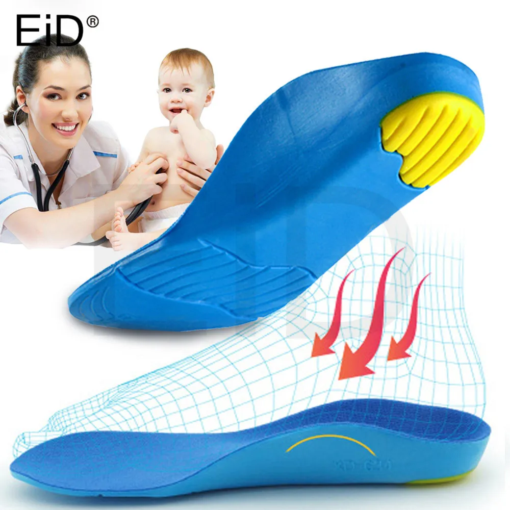 

EID EVA orthopedic insoles for children Kids flat feet orthotic insole orthotic arch supports pads for the feet Shoe insert sole