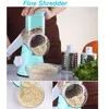 2022 Vegetable Mandoline Slicer, Vegetable Fruit Cutter Cheese Shredder Rotary Drum Grater with 3 Stainless Steel Rotary Blades ► Photo 3/6