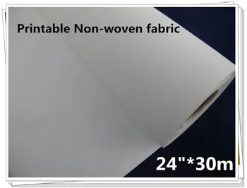 

24"*30m inkjet non woven fabric roll for backgroud print
