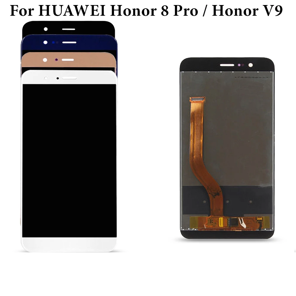 100% Оригинальный ЖК-дисплей Замена для HUAWEI Honor 8 Pro/HUAWEI V9 DUK-L09 DUK-AL20 кодирующий