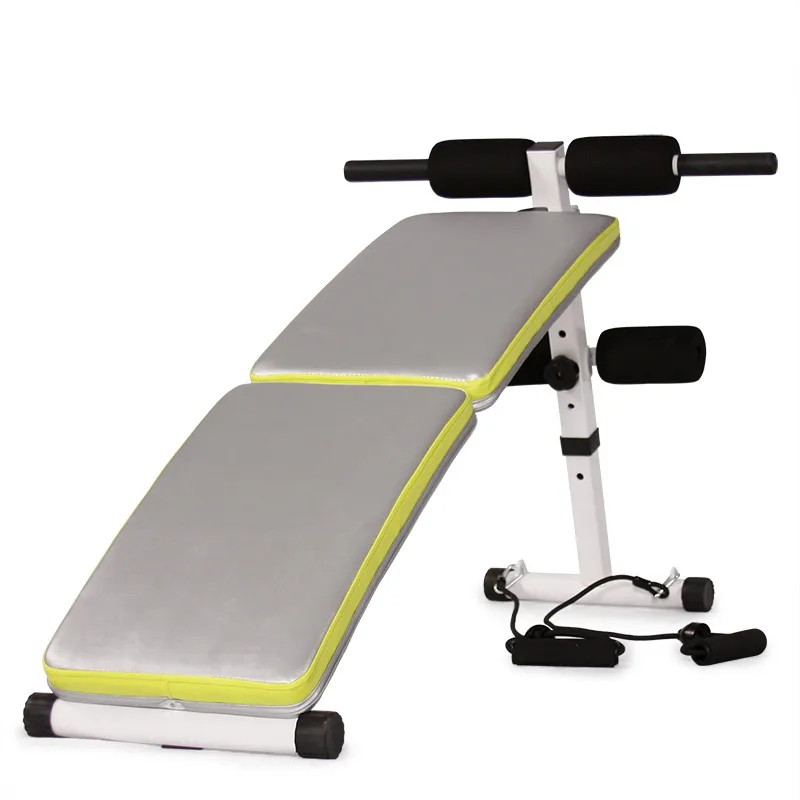 Image Kansoon Folding Abdominal Board Multifunction Push Up Supine Board Adjustable Sit Up Bench Adult Fitness Training Equipment