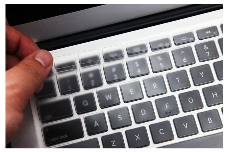 Мягкий и тонкий Кристальный термополиуретановый защитный чехол для клавиатуры для Macbook Air 11,6 13,3, водонепроницаемые и пылезащитные Чехлы для Mac Pro 13,3