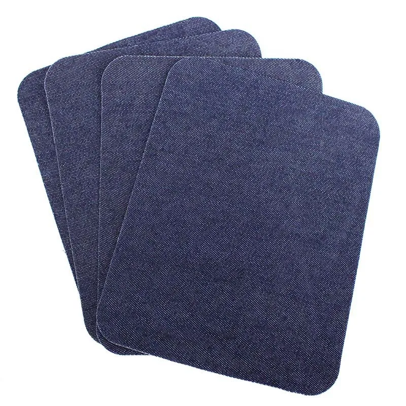 Novel 12pcs Elbow Patches Patch Repair Sewing Accessory For Clothes DIY Jeans Iron Pants Knee Shipping | Дом и сад