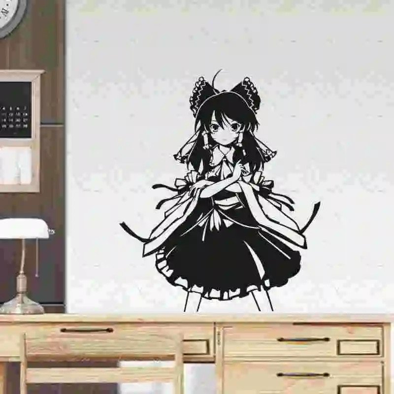 Проект Touhou настенные наклейки домашний декор декоративные украшения аниме