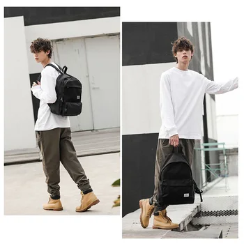 

Fashion Men backpack leisure travel Oxford waterproof design large capacity backbag student bag laptop bag C42