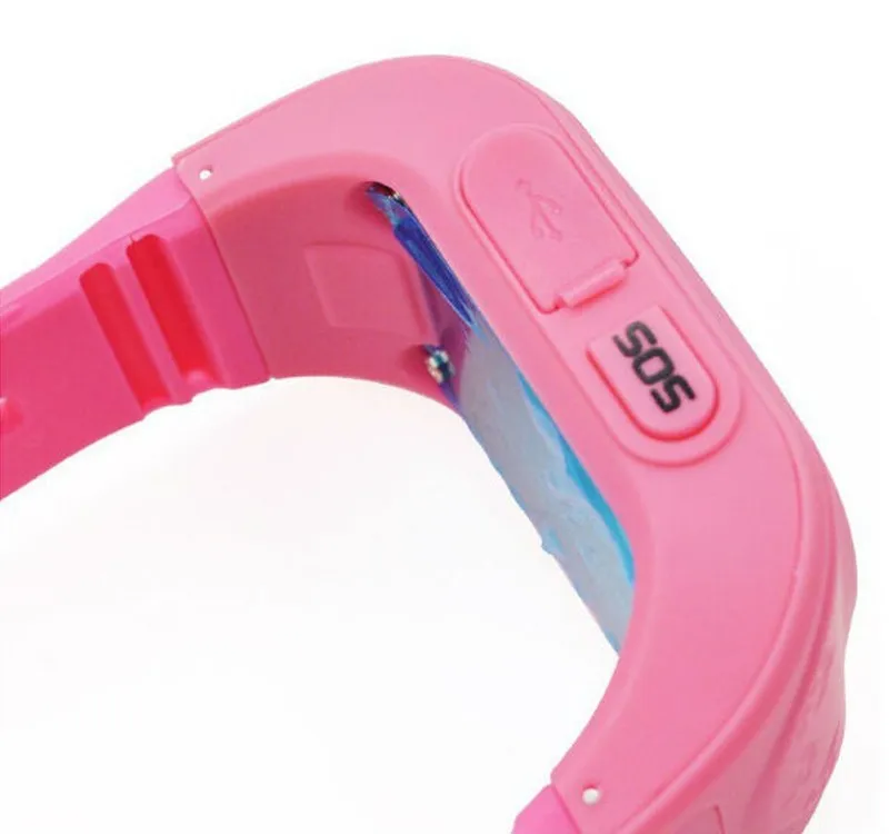 Spy GSM Smart Phone Watch Children Kid Wristwatch Q50 GPS Locator Tracker Bracelet Child Anti-Lost Smartwatch For Apple Android