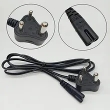 Маленький Южноафриканский SA штекер индийский силовой кабель рис. 8 IEC C7 шнур питания 1,5 м электрический AC Удлинительный шнур питания кабель