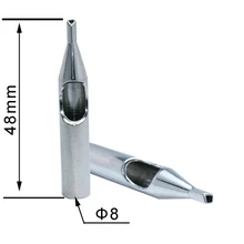 Yilong 6 шт. 8d высокое качество Нержавеющая сталь татуировки Советы Ассорти много c Советы Комплект для татуировки 1800309-8d