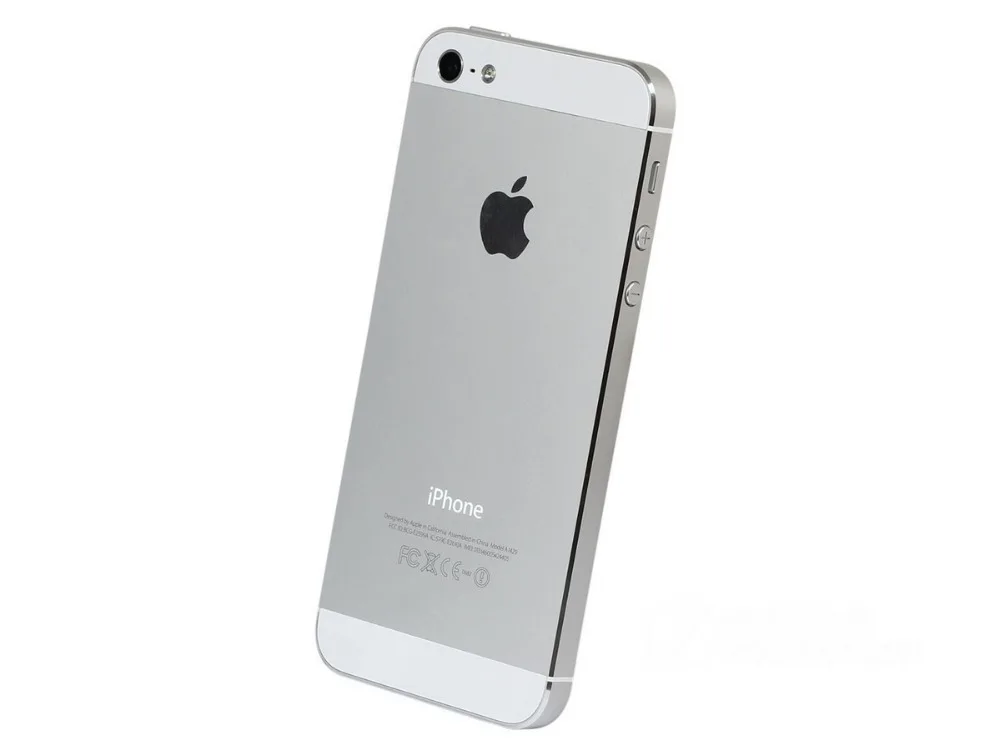 Apple iPhone 5, двухъядерный, 4,0 дюймов, WCDMA, 16 ГБ/32 ГБ/64 Гб rom, 1 ГБ ram, 8 Мп камера, IOS Touch ID, заводской разблокированный мобильный телефон