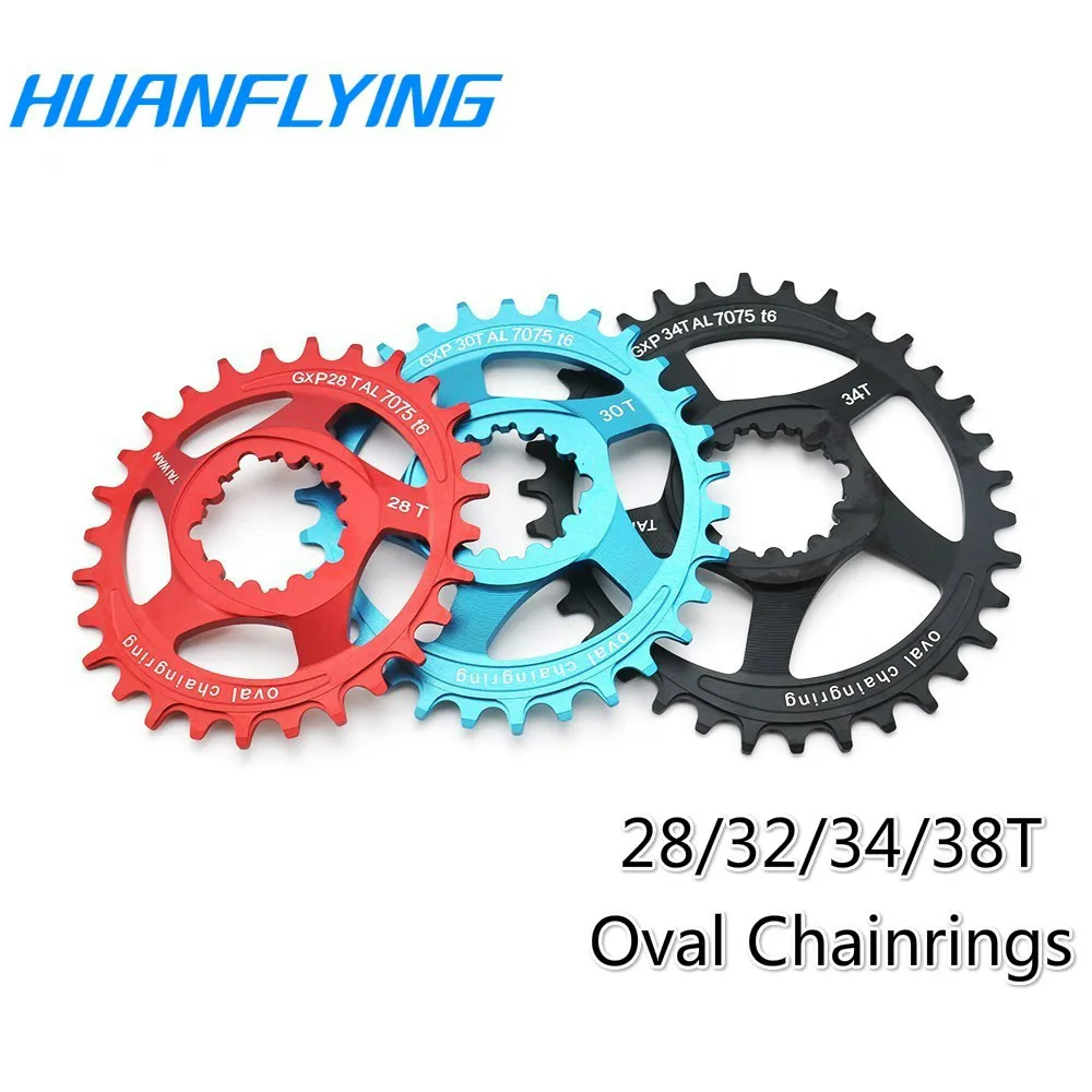 

Wide Single Oval Chainrings Central Lock Chainwheel For X-SYNC Sarm Gxp Crankset 8-11 Speed Chains Sramxx1 Eaglex01 Gx Eagle
