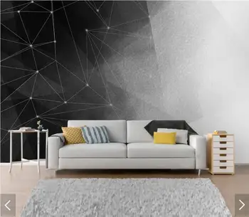 

Black White Abstract Geometric Wall Photo Murals Wallpaper Art Wall Decal Printed Photo Wall Paper Roll 3d Wall Murals Wallpaper