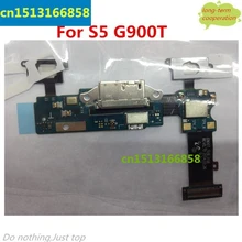 Para Samsung Galaxy S5 G900T Puerto Flex Cable + Cargador, casa Conector y Tecla de Sensor