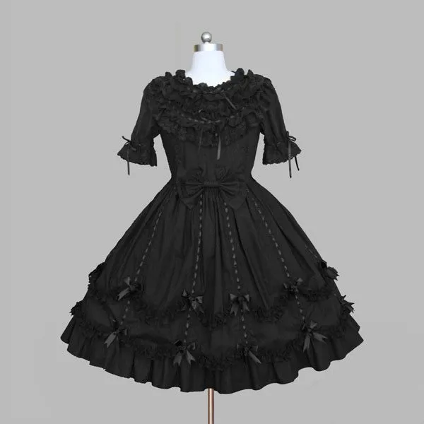 (LLT021) Lolita Dresses Short Sleeveless Sweet Lolita Short Dress Ball ...