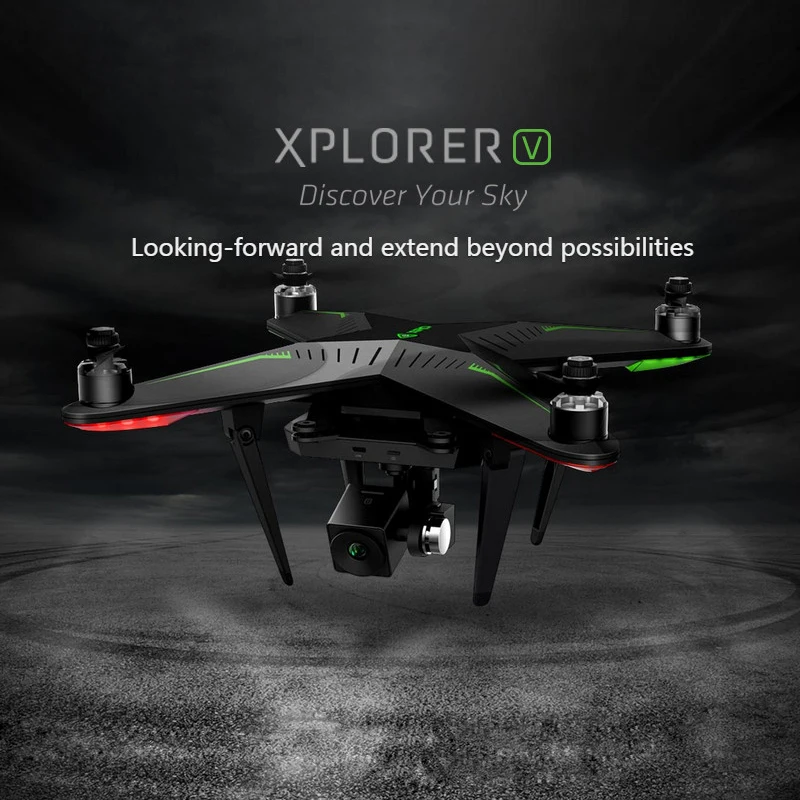 Buy Cheap XIRO Zero Xplorer V Professional Helicopter FPV 5.8G 4-Axis RC Quadcopter Drone with 1080P Camera 5200mA Battery freeshipping