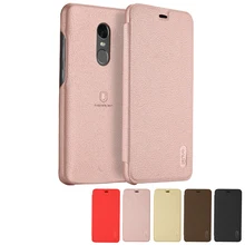 Для Xiaomi Редми Примечание 4X Случае 5.5 дюймов Lenuo Роскошный супер тонкий ИСКУССТВЕННАЯ Кожа Флип Слот для Карты Крышка Для Xiaomi Редми Примечание 4X Случае