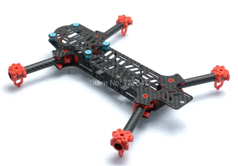 Мини 285 мм углеродного волокна/PDB FPV гоночный Квадрокоптер рамка Комплект для vortex