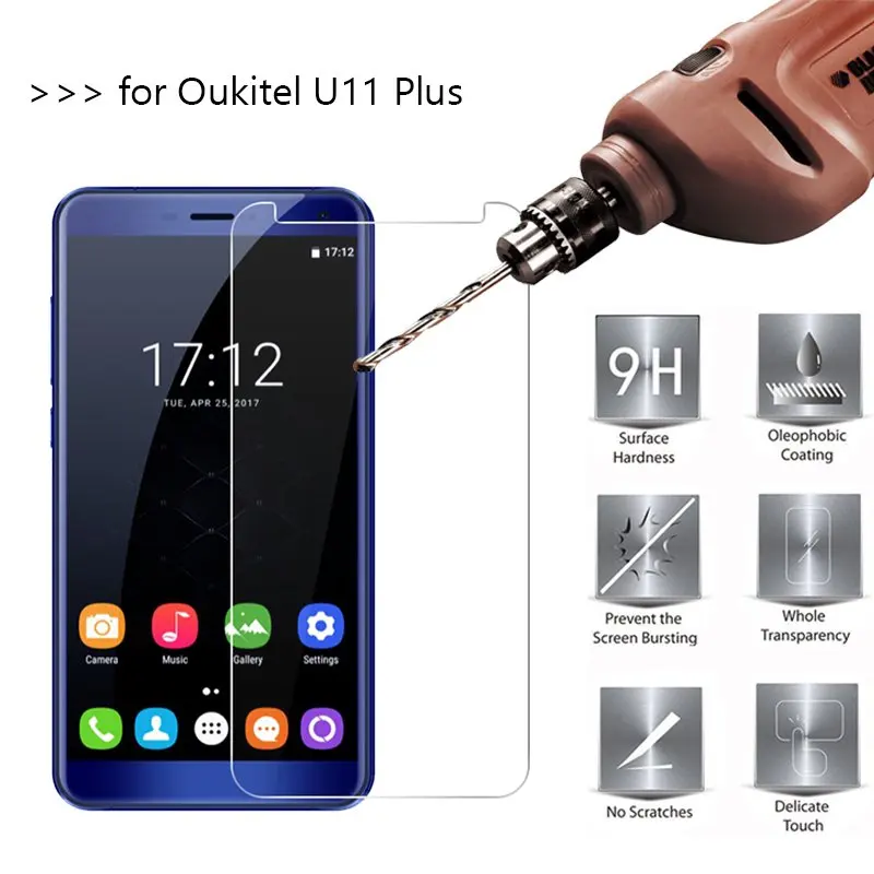 2.5D 0 26 мм 9H Премиум Закаленное стекло для Oukitel U11 Plus Защитная пленка | Мобильные