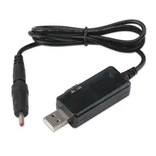 USB Boost Cable 5V Шаг до 9V 12V Регулируемый преобразователь напряжения 1A повышающий вольт трансформатор DC регулятор мощности с переключателем a